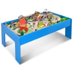 Set trenulete cu masuta si accesorii - Oraselul Sodor - 108 piese